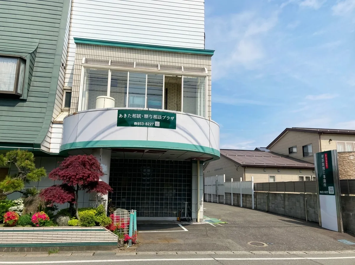 秋田税理士事務所の外観