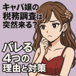 キャバ嬢の税務調査は突然来る？バレる4つの理由と対策