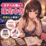 ホテヘル嬢（ホテルヘルス）の確定申告｜現金日払い・ホテル代・経費を税理士が解説