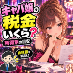 キャバ嬢の税金と所得別の納税額の目安