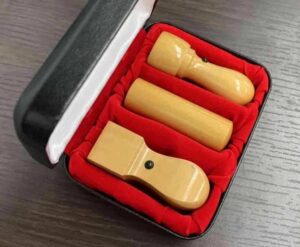 【法人印鑑】柘植法人設立3本セットB（印鑑の和）開封