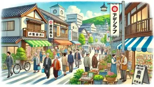 北秋田市の補助金：地域商業等活性化支援事業補助金